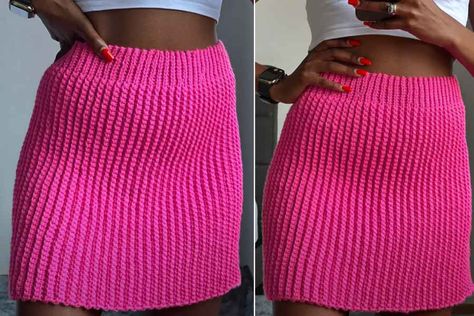 Crochet Skirt Beginner, How To Knit A Skirt, How To Crochet A Skirt Tutorial, How To Crochet Skirt, Crochet Skirt Pattern Free For Women, How To Crochet A Skirt, Crochet Skirt Pattern Free, Crochet Skirt Tutorial, Crochet Pencil Skirt