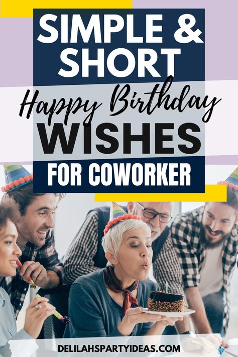 Let your coworker know you're thinking of them on their special day with these happy birthday wishes! Whether you're sending a funny message or a heartfelt sentiment, these wishes are sure to make their day brighter. Share these birthday wishes to show your coworker how much you value their friendship and camaraderie. Happy Birthday Funny Coworker, Happy Birthday Wishes Coworker, Birthday Wishes For Colleague, Happy Birthday Colleague, Happy Birthday Coworker, Short Happy Birthday Wishes, Birthday Wishes For Coworker, Funny Birthday Card Messages, Funny Happy Birthday Messages