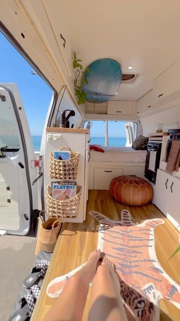 Van life| Camper Virals on Instagram: "From 1-3 which van on the beach would you choose? 🚐🏝 Follow: @campervirals 🚐 Do you want to convert a van? Click the link in Bio to join Vanlife Academy! Credits: van 1: @_gypsytribe_ van 2: @__the.dog.house__ van 3: @thehuntersvanlife #vanlife #vanlifestyle #vanlifeexplorers #vanlifemovement #vanlifecommunity #beachvibes #vanlifers #vanliving #vanconversion #homeiswhereyouparkit #homeonwheels #motorhome #campervan #tinyhouse #rvlife #buslife #campin Luxury Van Interior Design, Travelling In A Van, Surf Van Life, Camper Living Aesthetic, Beach Van Life, Van Life Clothes, Traveling In A Van, Van Life Decor, Beach Things To Do