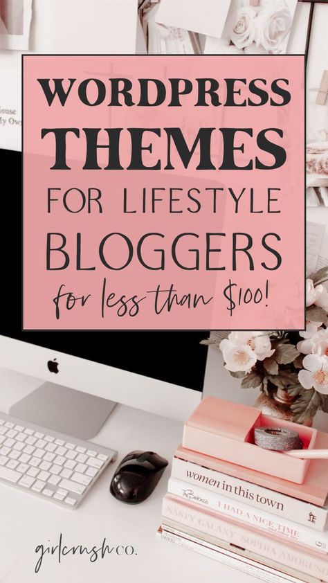 wordpress themes for lifestyle bloggers #wordpress #blogging Wordpress Ecommerce Theme, Feminine Wordpress Theme, Theme Template, Wordpress Tutorials, Blog Themes Wordpress, Wordpress Design, Wordpress Website Design, Blog Themes, Best Wordpress Themes