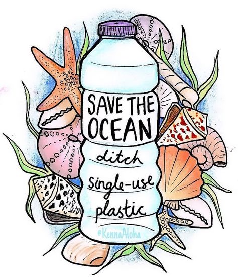 Refusing single-use plastic is an important step we have to take in order to protect the oceans and marine animals! Credi Save Earth Posters, Conservative Quotes, Save Planet Earth, Save Mother Earth, Save The Ocean, Earth Poster, Ocean Pollution, Save The Whales, Save Our Earth