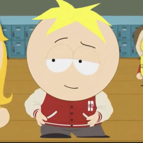 Butters Smiling, Vampire Butters South Park, Emo Butters, Butters Cute, Butters Stotch, Butters South Park, Kirby Nintendo, South Park Memes, Ninja Star