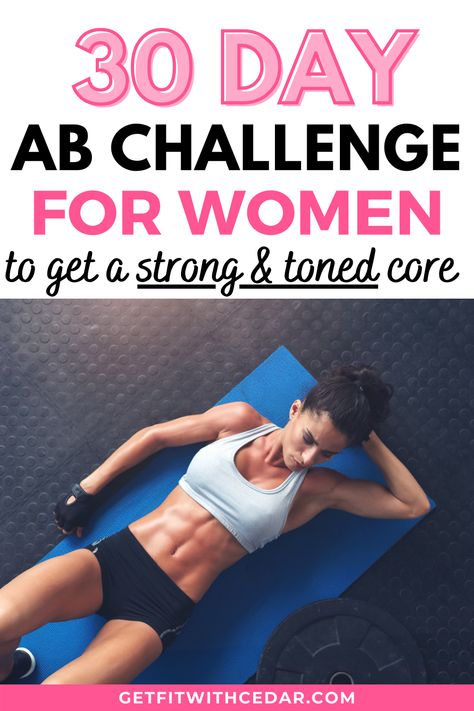 30 day ab workout challenge for women Daily Ab Workout, 30 Day Ab Workout, Abb Workouts, Best Ab Exercises, Abs Workout Program, 30 Day Ab Challenge, Ab Workout Plan, Best Core Workouts, Ab Workout Challenge