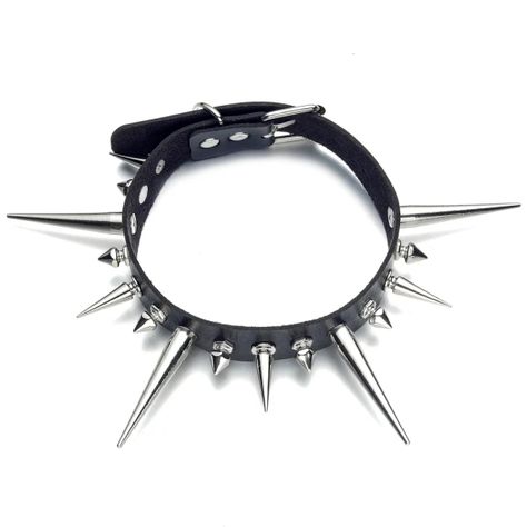 Just found this amazing item on AliExpress. Check it out! C$7.25 | Long Spike Choker Punk Faux Leather Collar For Women Men Cool Big Rivets  Studded Chocker Goth Style Necklace  Accessories Goth Necklaces, Spike Choker, Spiked Choker, Halloween Costume Jewelry, Collar For Women, Necklaces Long, Jewelry Gothic, Gothic Accessories, Leather Collar