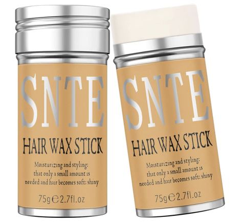 Samnyte Hair Wax Stick, 2PCS x 2.7 Oz Wax Stick for Hair Wigs Edge Control Slick Stick Hair Pomade Stick Non-greasy Styling Wax for Fly Away & Edge Frizz Hair Wax Stick For Hair, Stick For Hair, Hair Slick, Slick Stick, Hair Wax Stick, Frizz Hair, Scrub Corpo, Wax Stick, Hair Frizz