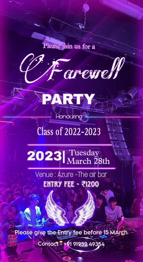 Farewell Invitation Template Background, Freshers Party Card Ideas, Freshers Party Banner Design, Farewell Poster Background, College Freshers Party Invitation Card, Freshers Party Name Ideas, Freshers Day Invitation Card, Farewell Party Invitations Templates, Freshers Poster