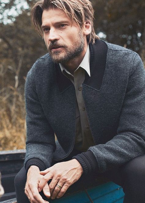 Nicolaj Coster Waldau. Le Rosey, Cersei And Jaime, Daniel Henney, Nikolaj Coster, Nikolaj Coster Waldau, Gentleman Quotes, Jaime Lannister, Gra O Tron, Corte De Cabelo Masculino