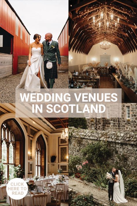 A round up of 7 beautiful wedding venues in Scotland Scotland Wedding Aesthetic, Wedding Scotland, Weddings In Scotland, Scottish Wedding Venues, Winter Wedding Scotland, Scotland Wedding Venues, Scotland Destination Wedding, Scotland Castle Wedding, Small Wedding Scotland