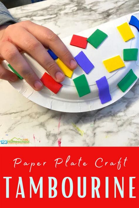 Music Art Crafts For Toddlers, Homemade Musical Instruments For Kids, Musical Instrument Craft, Preschool Music Theme, Musical Instruments For Kids, Musical Instruments For Toddlers, Drum Craft, Paper Rabbit, Music Instruments Diy