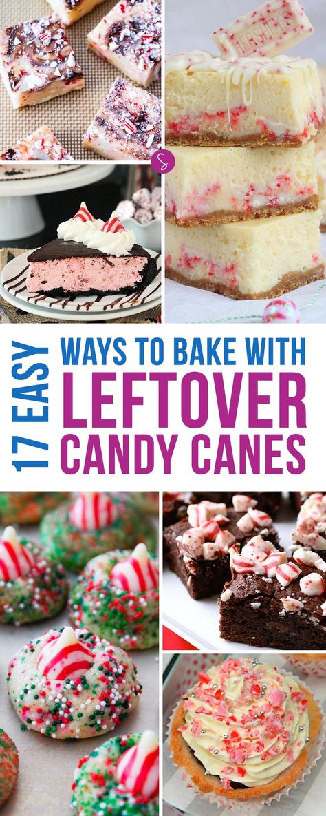 Turn your leftover Candy Canes into some 'oh so yummy' treats the whole family will enjoy - in fact you might have to go and round up some more leftovers from your neighbours! Bright Desserts, Candy Cane Recipes, Leftover Candy Canes, Leftover Meals, Candy Cane Recipe, Leftover Candy, Leftover Recipes, Christmas Baking Recipes, Christmas Candy Recipes