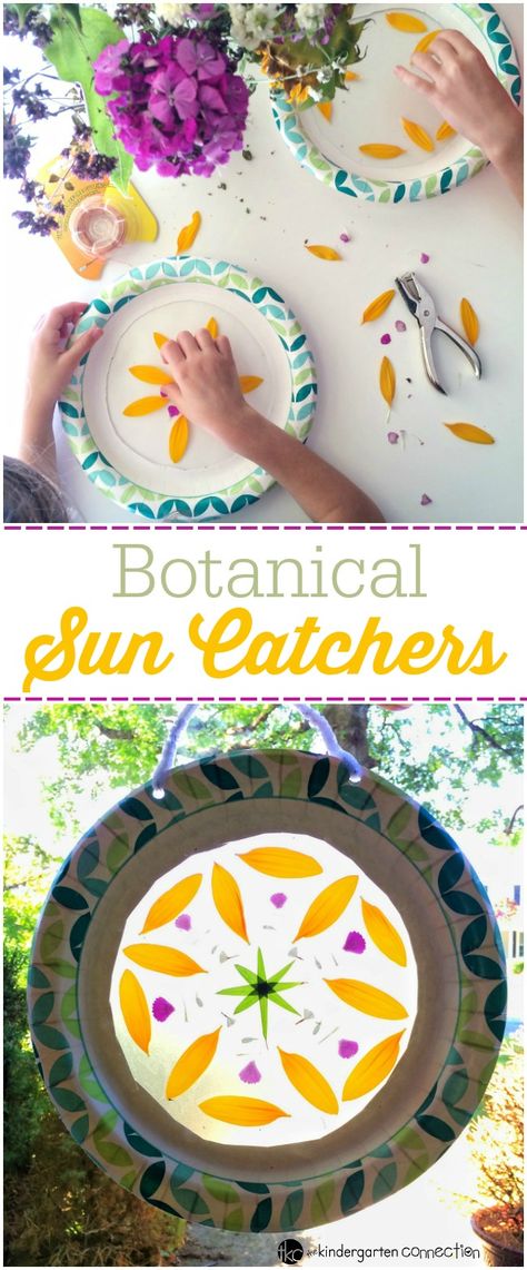 These botanical sun catchers make beautiful classroom or home displays, and are perfect for a fun, garden-themed activity with kids this spring! Beautiful Classroom, Garden Activities, Creation Deco, Country Crafts, Spring Activities, Garden Theme, Nature Crafts, Gardening For Kids, Garden Crafts