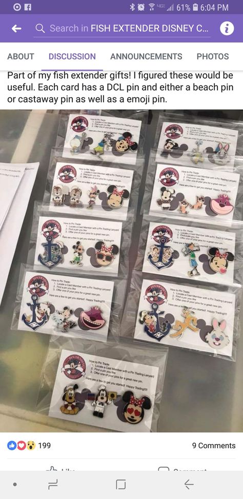 Pin trading starter cards Disney Pin Trading Secrets, Emoji Pin, Disney Cruise Pin Trading, Trading Pins At Disney World, Disneyland Pin Trading, Disney Pin Trading, Fish Extender Gifts, Fish Extender, Pin Trading