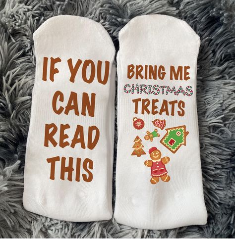 Christmas Socks, Bring me Treats Socks, Holidays Christmas Socks, Stocking Socks Socks Drawer, Stocking Socks, Bridesmaids Groomsmen, Fun Fabric, Sock Drawer, Funny Socks, Christmas Wine, Wine Lover, Holidays Christmas