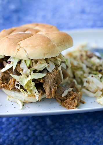 Mastering true North Carolina-style BBQ – Times-Standard Carolina Style Pulled Pork, Pulled Pork Crock, Ginger Salad Dressings, Slow Cooker Recipes Pork, Pork Bbq, Crockpot Pulled Pork, Sesame Ginger, Pulled Pork Recipes, Shredded Pork