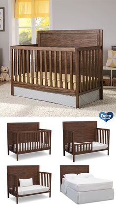 Baby Crib Woodworking Plans, Baby Crib Designs, Crib Woodworking Plans, Baby Boy Room Themes, Baby Crib Diy, Bed Crib, Crib Design, Baby Cribs Convertible, Diy Crib