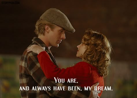 15 Quotes From 'The Notebook' That Have Immortalized Love Notebook Movie Quotes, Gena Rowlands, Best Movie Quotes, The Notebook Quotes, Heart Touching Story, Райан Гослинг, Movie Love Quotes, Favorite Movie Quotes, Romantic Movie Quotes