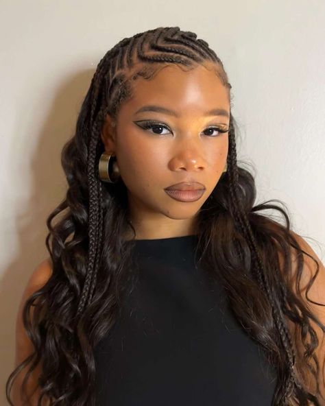 7 Protective Style Trends You'll See Everywhere This Spring and Summer Short Braid Hairstyles, Short Braid, Storm Reid, Braided Cornrow Hairstyles, Protective Hairstyles Braids, Pretty Braided Hairstyles, Braids With Curls, Protective Style, Body Hair Removal