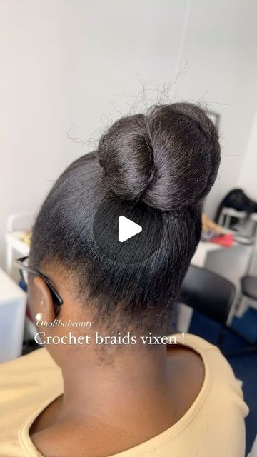 How To Crochet Straight Hair, Crochet Hairstyles With Braiding Hair, African Crochet Hairstyles, Crochet And Braids Hairstyles, Braiding Hair Crochet Styles, Straight Hair Crochet Styles, Crochet Braids Updo Hairstyles, Straight Crochet Hairstyles, Straight Crochet Hair