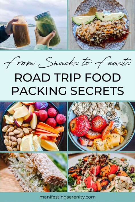 From snacks to feasts, I'm thrilled to share my road trip food packing secrets! Join me on a culinary adventure as we uncover tips and tricks for packing and savoring the best road trip food. Get ready to make your next journey a memorable feast for the taste buds.#bestroadtripfood #roadtripfoodtopack #roadtripfoodideas #roadtripfoodhacks #cartravelsnacks #roadtripfoodprep Whole 30 Road Trip Food, Food To Bring On A Road Trip, How To Pack Food For A Road Trip, Vegan Road Trip Snacks, Vegan Road Trip Meals, Make Ahead Road Trip Food, Homemade Travel Snacks Roadtrip, Packing Food For Road Trip, Healthy Travel Snacks The Road