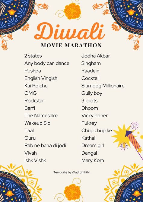 Bollywood Movie List, Best Bollywood Movies To Watch List, Best Bollywood Movies To Watch, Bollywood Movies To Watch List, Diwali Movie, Pamper Evening, Best Bollywood Movies, Film Recommendations, Tv Show Genres