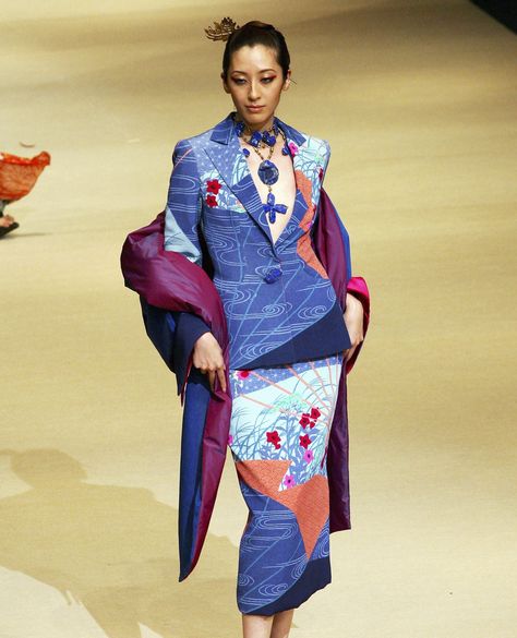 Remembering Hanae Mori, the Pioneering "Madame Butterfly" of Couture / Twitter Hanae Mori, Madame Butterfly, Couture Design, Design House, Muse, Witch, Saree, Couture, Wardrobe