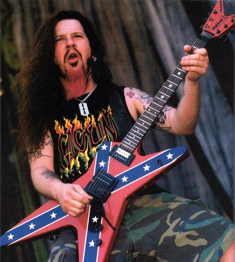 Diamond Darrell, Dimebag Darrell Guitar, Dimebag Darrell, Groove Metal, Black Label Society, Fav Music, Musica Pop, Guitar Hero, Heavy Metal Bands