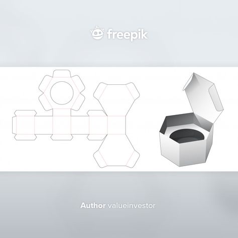 Pentagon Packaging, Hexagon Box Packaging Design, Hexagon Packaging Design, Hexagonal Packaging, Hexagon Packaging, Product Box Packaging, Packaging Nets, Candle Boxes, Egg Packaging