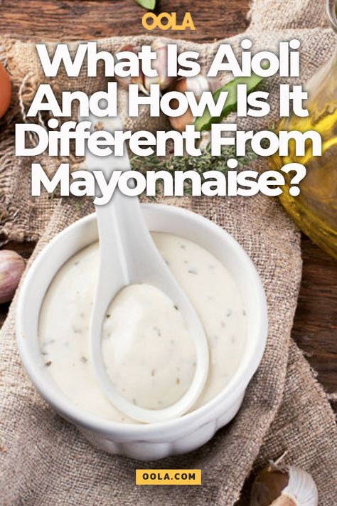 Mediterranean Mayonnaise, Aioli Mayo, Aoili Recipe, Mustard Aioli, Healthy Mayonnaise, Mediterranean Sauce, Homemade Aioli, How To Make Mayonnaise, Vegetable Dips