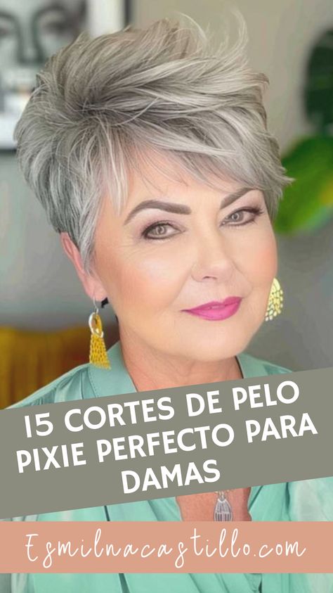 🔥💃 Guía Completa: Cortes Pixie para Mujeres 🔥💃 ¡Encuentra tu estilo ideal entre estos 15 cortes pixie impresionantes! Consejos de expertos y tendencias que te harán brillar. 🌟💇‍♀️ #PixiePerfecto #CortesDeModa #ConsejosDeEstilo Corte Pixie, Stylish Nails, Hair Hacks, Cortes De Cabello Corto, Short Hair Cuts, Cortes De Pelo, Short Hair Styles, Hair Color, Hair Cuts