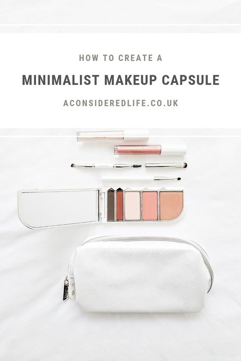 Creating A Minimalist Makeup Collection Minimalist Makeup Collection, Minimalist Makeup Routine, Minimalist Makeup Bag, True Red Lipstick, White Blonde Highlights, Makeup Collection Storage, Makeup Collection Goals, Minimalist Makeup, Hot Hair Colors