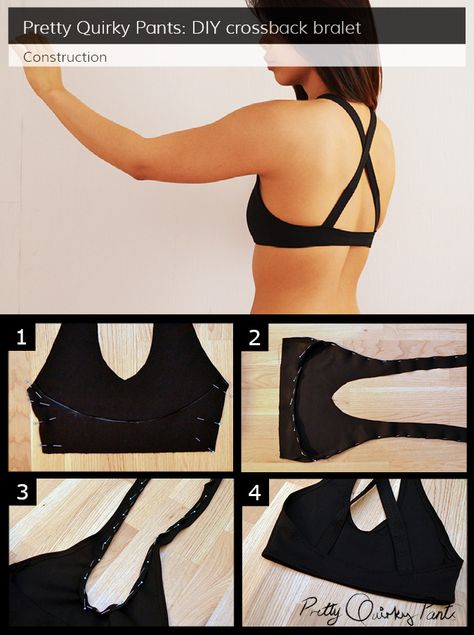 Instruction Layout - CROSS BACK BRALET Bralet Pattern, Free Bra Pattern, Bra Patterns, Floor Printable, Free Printable Sewing Patterns, Bra Sewing Pattern, Diy Bra, Lingerie Patterns, Bra Sewing