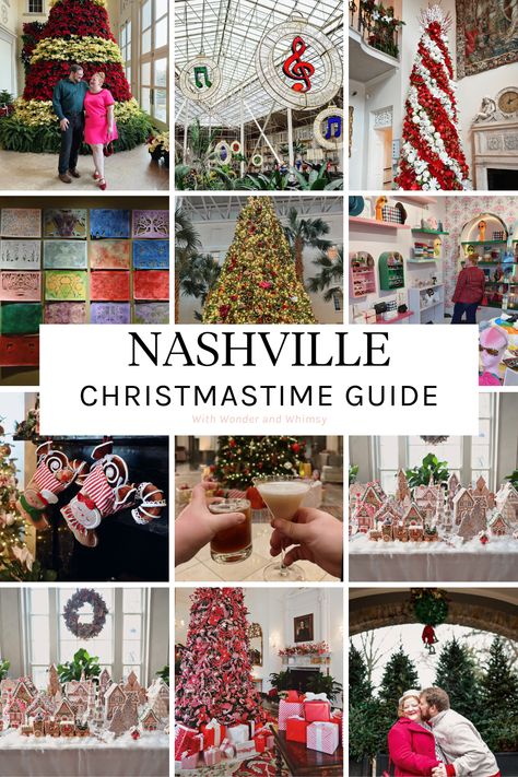 Christmastime in Nashville Guide - With Wonder and Whimsy Christmas In Nashville Tn, Nashville Christmas Things To Do In, Nashville In December, Christmas In Nashville, Nashville Guide, Nashville Winter, Nashville Christmas, Nashville Attractions, With Wonder And Whimsy