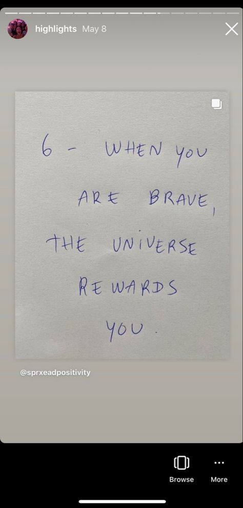 “When you are brave the universe rewards you” #aesthetic #instagram #quotes #motivation #inspiration Reward Yourself, Instagram Quotes, Inspirational Quote, Motivation Inspiration, Life Is Beautiful, The Universe, Brave, Universe, Inspirational Quotes