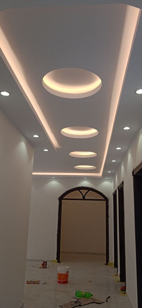 Gipysum decorations Ceiling Design For Corridor, Gypsum Ceiling Design Living Rooms, Gypsum Board Design, Pop Design Photo, Gypsum Design, Ceiling Pop, Gypsum Ceiling Design, Bedroom Pop Design, Simple Ceiling Design