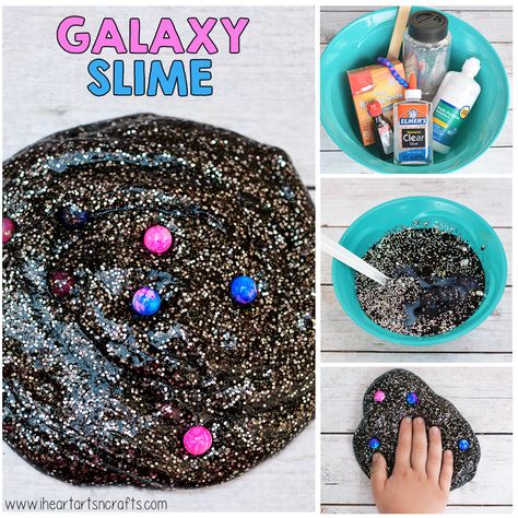 Thank you Elmer’s for sponsoring this post. All opinions expressed are my own. Making slime has been one of our favorite activities this summer, there are just SO many fun and creative recipes out there to make! After a stroll through the craft store where I get most of my inspiration for our crafts I came across … Space Slime For Kids, Solar Eclipse Sensory Bin, Eclipse Craft Ideas, Galaxy Sensory Bin, Eclipse Party Activities, Eclipse Party Ideas For Kids, Eclipse Craft Preschool, Solar Eclipse Activity Toddler, Eclipse Crafts For Adults