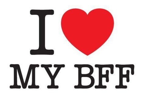 bff-heart-i-love-my-bff-i-love- Bf And Gf Cartoon Pics, I Love My Bff, Love Profile Picture, Love You Best Friend, Love My Best Friend, Life Lyrics, Love U Forever, I Love My Friends, My Bff