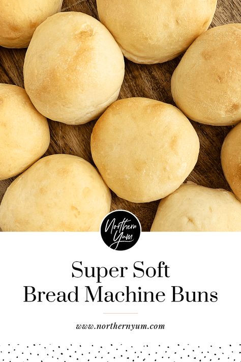 How to Make the Best Bread Machine Buns. How to make the dinner rolls in the bread machine. Super easy and so soft. So delicious right out of the oven. Find the recipe here. #buns #homemade #breadmachine #dinnerrolls #easy Bread Machine Buns, Bread Machine Rolls Recipes, Sandwich Buns Recipe, Buns Homemade, Bread Machine Rolls, Bread Machine Recipes Sweet, Buns Recipe Easy, Homemade Bread Dough, Easy Bread Machine Recipes