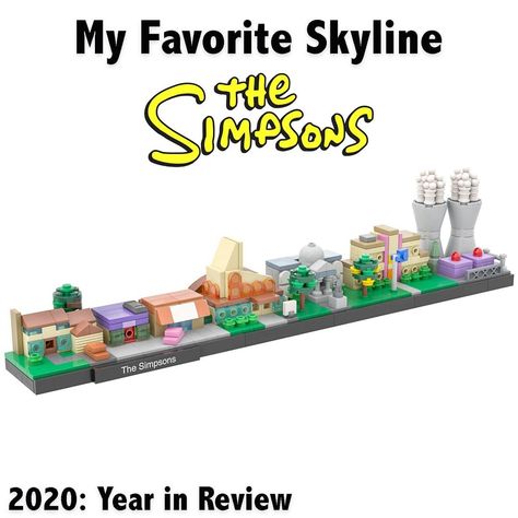 BenBuildsLEGO on Instagram: “It's time to reflect back on all the MOCs I've designed in 2020, starting of course with my favorite skyline: The Simpsons! 🌟 You can find…” Lego Simpsons, Lego Gifts, Homer Simpson, Lego Moc, Bad Boy, The Simpsons, Of Course, Lego, My Favorite