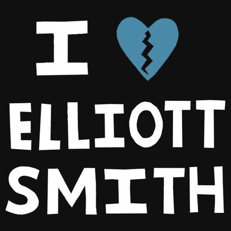 Elliot Smith, Elliott Smith, Apple Music, I Love, T Shirts, Music, Clothes