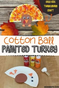 Fun and Easy Thanksgiving activities & crafts for toddlers Thanksgiving Activities Preschool, Fun Thanksgiving Crafts, Thanksgiving Crafts Preschool, Thanksgiving Turkey Craft, November Crafts, K Crafts, Thanksgiving Preschool, Thanksgiving Art, Toddler Arts And Crafts