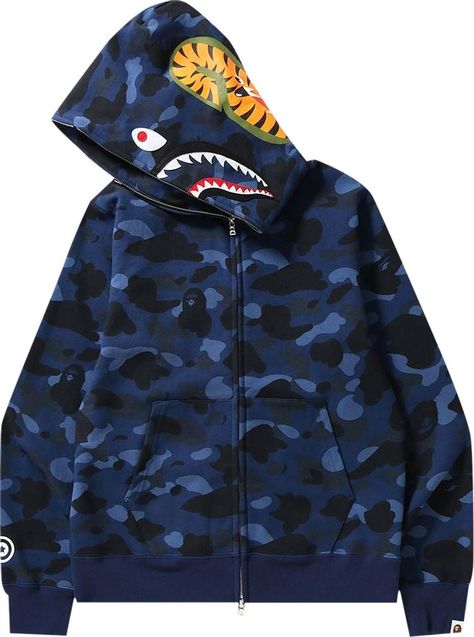 South Central Baddies, The Bathing Ape, Blue Bape Hoodie, Bape Zip Up Hoodie, Bape Shark Hoodie, Bape Jacket, Double Hoodie, Bape Shirt, Outfits Ideas Summer