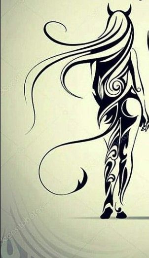 Silhouette Art Tattoo, Black Silhouette Art Ideas, Graffiti Style Art To Draw, Devil Sketch, Pin Tattoo, Art Tattoo Design, Tattoo Art Drawings, Wolf Tattoos, Pencil Art Drawings