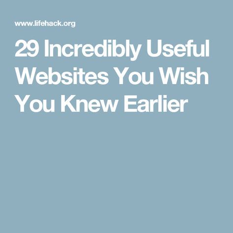 Useful Website, Helpful Websites, Hacking Websites, Useful Websites, Learning A New Skill, List Of Websites, Secret Websites, Amazing Websites, Life Hacks Computer