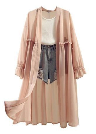 Outer Outfits, Cardigan Outfit Hijab, Cardigan Outfit Summer, Outer Outfit, Long Cardigan Outfit, Long Shrug, Women Long Cardigan, Shrug For Dresses, Mode Kimono