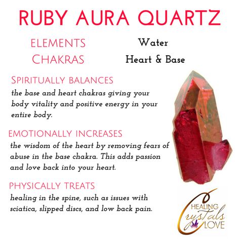 Ruby Aura Quartz, Charging Crystals, Charge Your Crystals, Crystal Seashells, Ruby Quartz, Natural Philosophy, Heart Chakra Healing, Charge Crystals, Magical Stones