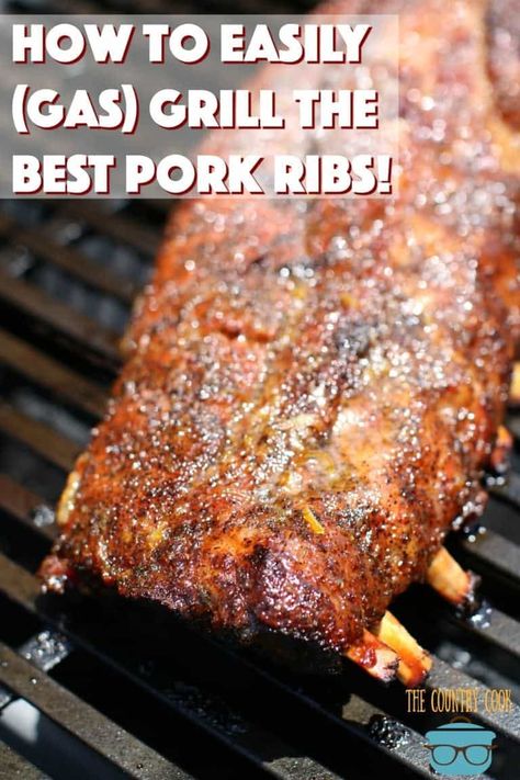 HOW TO GRILL THE BEST PORK RIBS (+Video) - main dishes #maindishes Pork Ribs Rub Recipe, Pork Ribs Rub, Pork Ribs On The Grill, Pork Rib Rub Recipe, Mop Sauce Recipe, Best Pork Ribs, Ribs Rub, Gas Grill Recipes, Ribs On The Grill