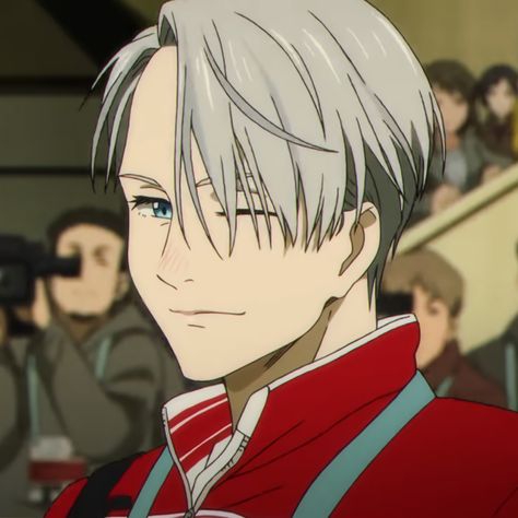 #VictorNikiforov #Victor #Nikiforov #YurionIce #anime #icon Russian Anime, Ice Icon, Victor Nikiforov, Russian Culture, My Precious, Book Art Diy, Yuri On Ice, Cute Anime Wallpaper, Attack On Titan Anime