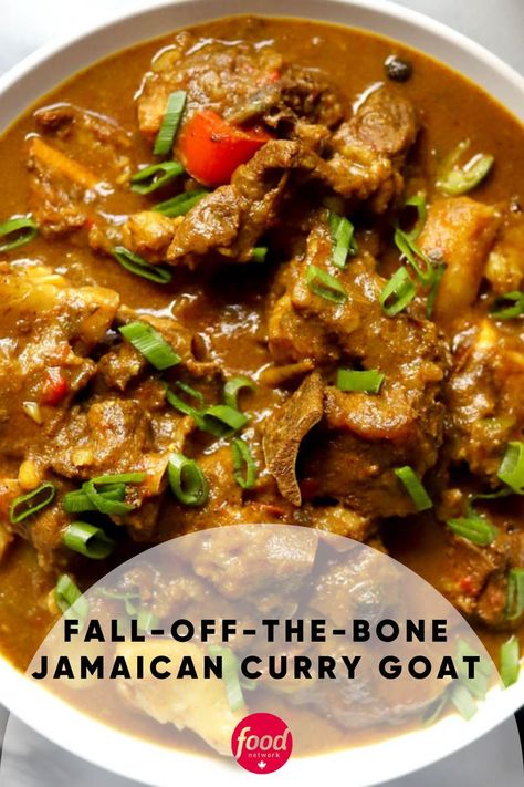 Goat Stew Recipe, Curry Goat Recipe, Curried Goat Recipe, Jamaican Curry Goat, Goat Recipes, Curry Goat, Jamaican Curry, Jamaican Dishes, Slow Cooked Meat