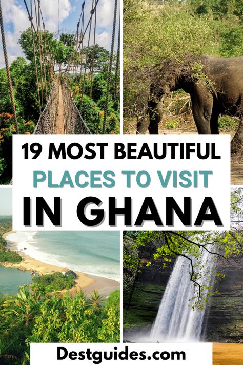 Looking for what to do in Ghana? Here are the best places you shouldn't miss on a trip to Ghana. | things to do in Ghana, Africa | top tourist sites in Ghana | beautiful places in Ghana | best places to visit in Ghana| Ghana places to visit| Ghana bucket list| tourist attractions in Ghana | landmarks in Ghana| Ghanaian landmarks| places to see in Ghana| must visit places in Ghana| Ghana things to do #Destguides Things To Do In Ghana Africa, Places To Visit In Ghana, Things To Do In Ghana, Things To Do In Accra Ghana, Tourist Sites In Ghana, Ghana Travel Vacations, Ghana Vacation Outfits, Ghana Itinerary, Ghana Holiday