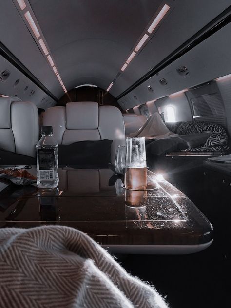 Private Jet Aesthetic Night, Private Jet Aesthetic, Jet Aesthetic, Jet Interior, Private Jet Interior, Luxury Jets, Luxury Private Jets, Girls Night Party, Private Plane